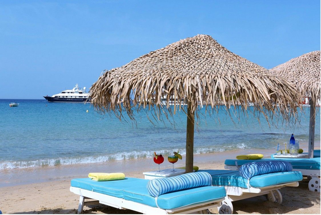 Mykonos Palace Beach Hotel Mykonos Town Екстериор снимка